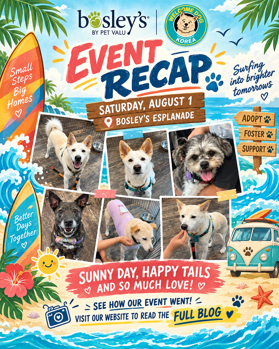 A Day Filled with Smiles, Tail Wags & Second Chances at Bosley's Esplanade